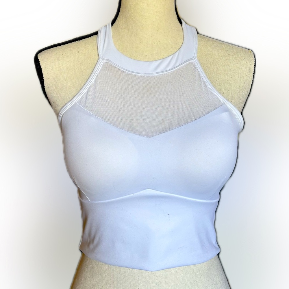 SPORTS BRA CROP TOP CRISS CROSS BACKSTRAPS